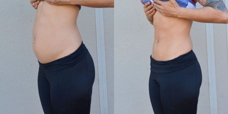 Antes e depois do treinamento