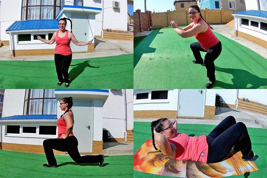 tipos de exercícios para perda de peso