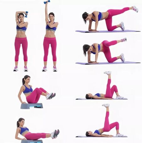 Complexo básico de exercícios eficazes