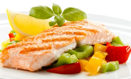 Filé de salmão